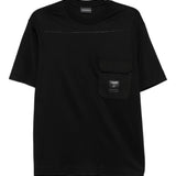 Emporio Armani T-shirts and Polos Black