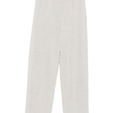 Brunello Cucinelli Grey Ribbed Cropped Trousers