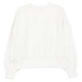 Emporio Armani Crewneck sweatshirt in double jersey with ASV logo embroidery