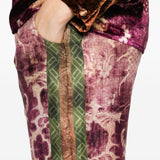 Pierre Louis Mascia Purple Drawstring Trousers