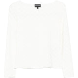 Emporio Armani Sweaters White