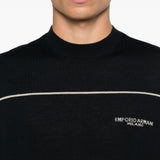 Emporio Armani Sweaters Blue