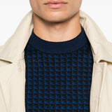 Emporio Armani Sweaters Blue