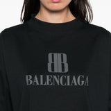 Balenciaga T-shirts and Polos Black