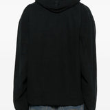 Balenciaga Black Hooded Zip Jacket