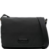 Tom Ford leather-trimmed nylon messenger bag