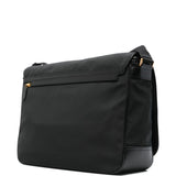Tom Ford leather-trimmed nylon messenger bag