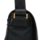 Tom Ford leather-trimmed nylon messenger bag