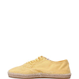 Autry Yellow Espadrille Low Canvas Sneakers