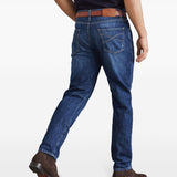 Brunello Cucinelli Distressed-finish straight-leg jeans