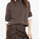Brunello Cucinelli Sweaters Brown