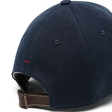 Brunello Cucinelli Suede baseball cap with embroidered logo