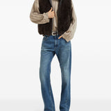 Brunello Cucinelli Blue High Waist Jeans