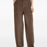 Brunello Cucinelli Brown Wide Leg Trousers