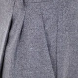 Brunello Cucinelli Iron Grey Pleated Trousers