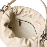 Brunello Cucinelli Mellow small bucket bag in soft leather with monili