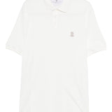 Brunello Cucinelli Short-sleeve cotton polo shirt