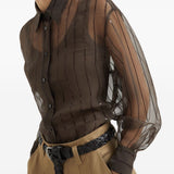 Brunello Cucinelli Shirts Brown