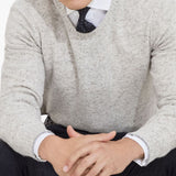 Brunello Cucinelli Flecked alpaca, wool, silk and cotton sweater