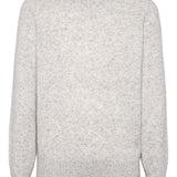 Brunello Cucinelli Flecked alpaca, wool, silk and cotton sweater