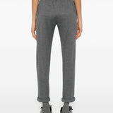 Brunello Cucinelli Grey Monili Track Pants