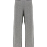Brunello Cucinelli Grey Belt Loops Trousers