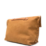 Zanellato studded foldover tote bag