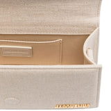 JACQUEMUS The Big Child Shoulder bag with flap.