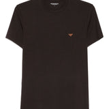 Emporio Armani T-shirts and Polos Brown