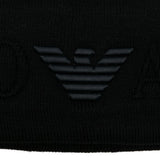 Emporio Armani Logo wool beanie