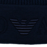 Emporio Armani Logo wool beanie