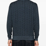 Emporio Armani Sweaters Blue