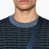 Emporio Armani Sweaters Blue