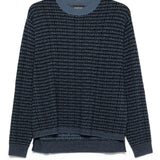 Emporio Armani Sweaters Blue