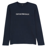 Emporio Armani Long-sleeved top with logo