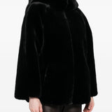 Emporio Armani Hooded zip-front jacket