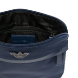 Emporio Armani ASV recycled-nylon flat shoulder bag