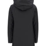 Fay Coats Black Quilted Parka Coat