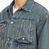 MM6 Maison Margiela Coats Clear Blue