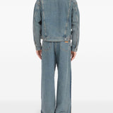 MM6 Maison Margiela Coats Clear Blue