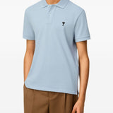 Ami Paris T-shirts and Polos Clear Blue