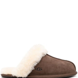 UGG Australia Brown Shearling Scuffette Slippers