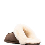 UGG Australia Brown Shearling Scuffette Slippers