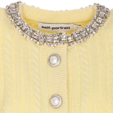 Self-Portrait Cardigan with buttons