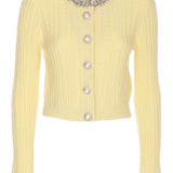 Self-Portrait Cardigan with buttons