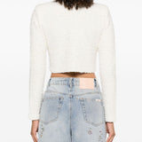 Self-Portrait Embellished-buttons cardigan