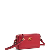 Valentino Garavani Red Alltime Mini Adjustable Shoulder Bag