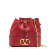 Valentino Garavani RubyRed VLogo Signature Bucket Bag