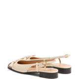 Valentino Garavani Du Roi leather ballet flats
