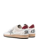 Golden Goose Ball Star LTD in nappa with laminated leather star and suede heel tab